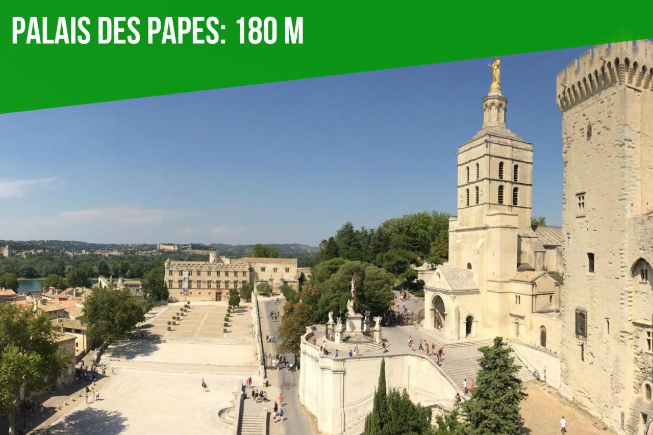La Balance Des Doms - 1 Min Du Palais Des Papes - Intra-Muros Aviñón Exterior foto